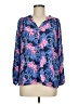 Lilly Pulitzer Blue 3/4 Sleeve Blouse Size M - photo 1