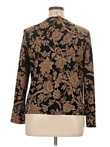 JM Collection Long Sleeve Top (view 2)