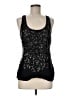 Express 100% Polyester Black Sleeveless Top Size M - photo 1
