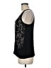 Express 100% Polyester Black Sleeveless Top Size M - photo 5