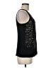 Express 100% Polyester Black Sleeveless Top Size M - photo 4