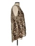 Chico's 100% Polyester Animal Print Gold Sleeveless Blouse Size Lg (2) - photo 4