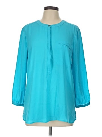 JM Collection 3/4 Sleeve Blouse (view 1)
