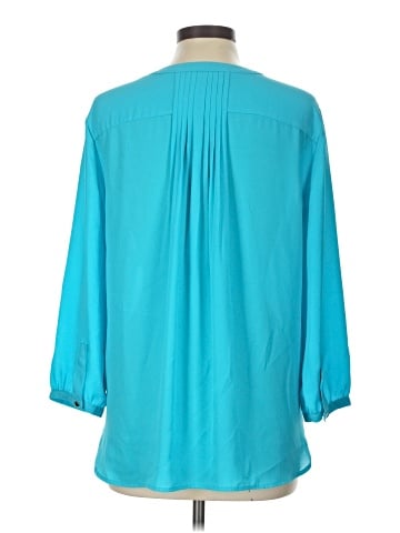 JM Collection 3/4 Sleeve Blouse (view 2)