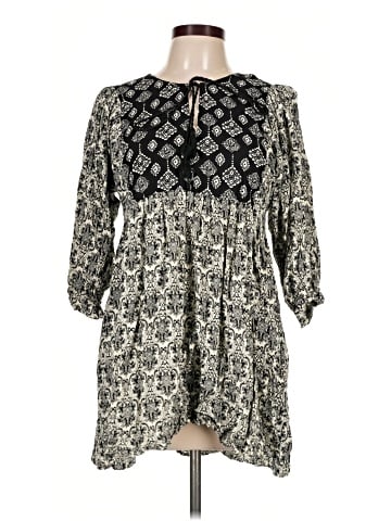 Umgee 3/4 Sleeve Blouse (view 1)