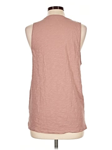 Madewell Whisper Cotton V-Neck Pocket Tank (view 2)
