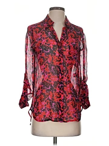 Diane von Furstenberg 3/4 Sleeve Silk Top (view 1)