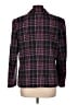Pendleton 100% Wool Plaid Purple Wool Blazer Size 12 - photo 2