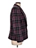 Pendleton 100% Wool Plaid Purple Wool Blazer Size 12 - photo 4