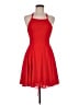 Lulus Solid Red Cocktail Dress Size M - photo 1