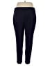 Kenar Solid Blue Active Pants Size 18W - photo 2