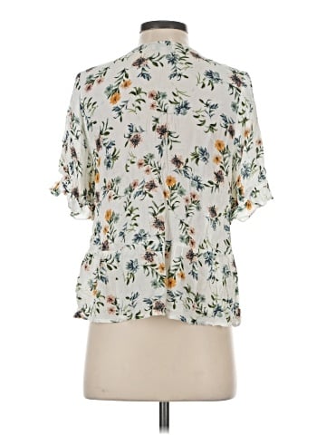 Lucky Brand Short Sleeve Blouse (view 2)