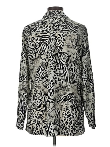 JM Collection Long Sleeve Blouse (view 2)