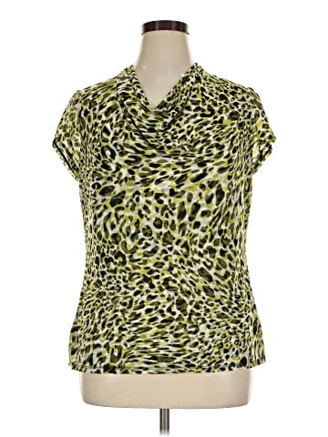 Liz Claiborne Short Sleeve Blouse (view 1)