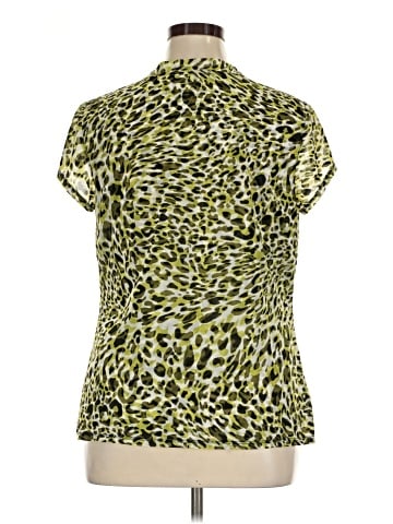 Liz Claiborne Short Sleeve Blouse (view 2)