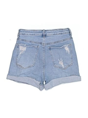Wax Jean Denim Shorts (view 2)