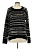 CALVIN KLEIN JEANS Stripes Black Pullover Sweater Size L - photo 1