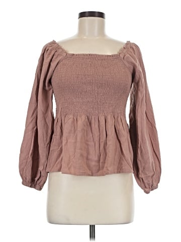 Madewell 3/4 Sleeve Blouse (view 1)
