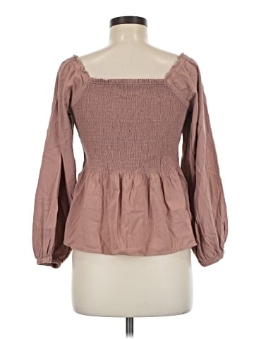 Madewell 3/4 Sleeve Blouse (view 2)