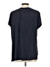 Gloria Vanderbilt Blue Short Sleeve Blouse Size L - photo 2