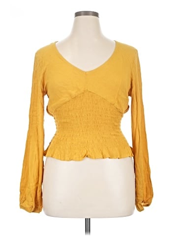 Polly & Esther Long Sleeve Blouse (view 1)
