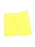 Unbranded Solid Yellow Athletic Shorts Size 110 cm / US 5-6 - photo 1