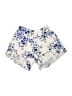 En Creme Print Blue Shorts Size M - photo 1
