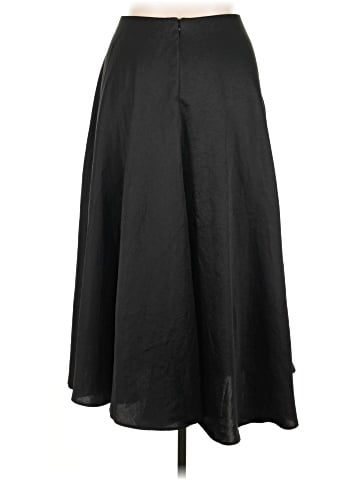 Madewell Satin Circle Slip Skirt (view 2)