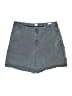 Gap Solid Gray Denim Shorts Size 16 - photo 1