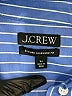 J.Crew 100% Cotton Stripes Blue Long Sleeve Button-Down Shirt Size XS - photo 6