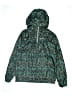 Columbia 100% Polyester Print Teal Windbreaker Size 10 - 12 - photo 1