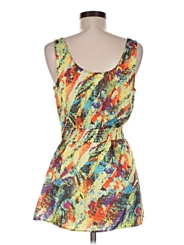 Flounce Sleeveless Blouse (view 2)