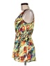 Flounce 100% Polyester Yellow Sleeveless Blouse Size M - photo 5