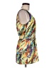 Flounce 100% Polyester Yellow Sleeveless Blouse Size M - photo 4