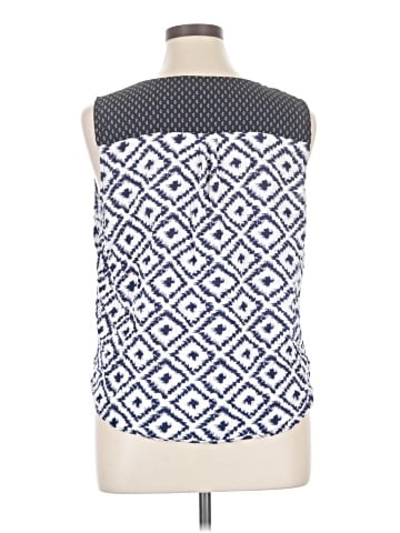 Skies Are Blue Sleeveless Blouse (view 2)