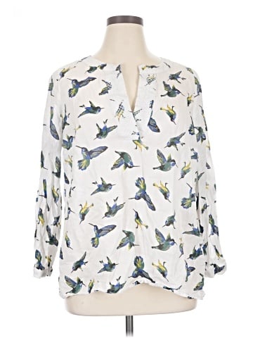 Lane Bryant 3/4 Sleeve Blouse (view 1)