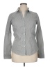 H&M Gray Long Sleeve Button-Down Shirt Size 16 - photo 1