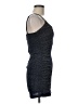 Speechless Metallic Gray Cocktail Dress Size M - photo 4