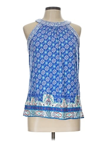 Skies Are Blue Sleeveless Blouse (view 1)