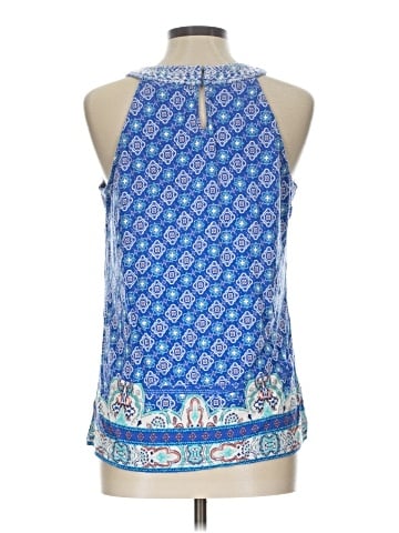 Skies Are Blue Sleeveless Blouse (view 2)