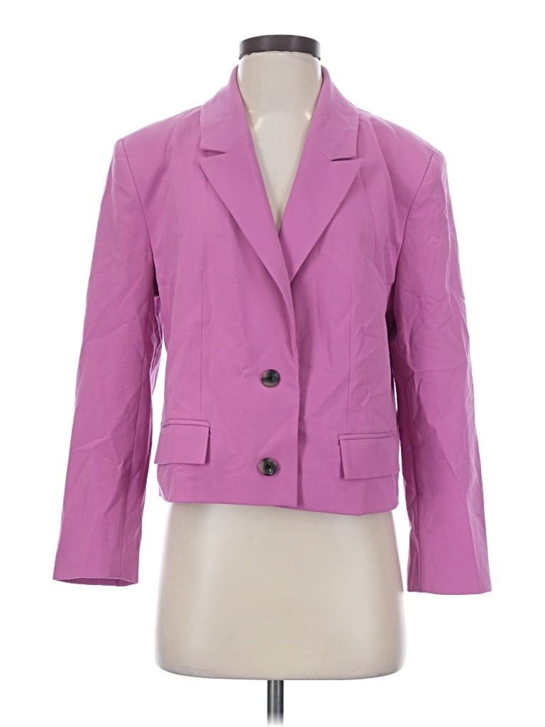 Pre-owned Open Edit Blazer Jacket In Pink