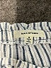 Max Studio Stripes Silver Linen Pants Size S - photo 7
