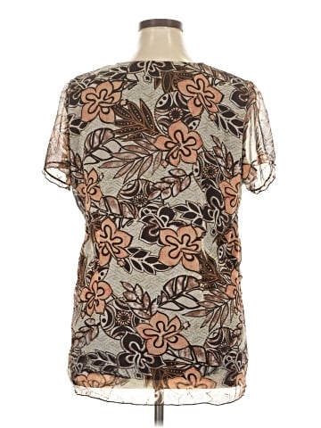 DressBarn Short Sleeve Blouse (view 2)