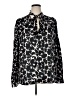 Gap Black Long Sleeve Blouse Size XL (tall) - photo 1