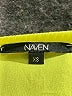 Naven 100% Polyester Yellow 3/4 Sleeve Blouse Size XS - photo 7