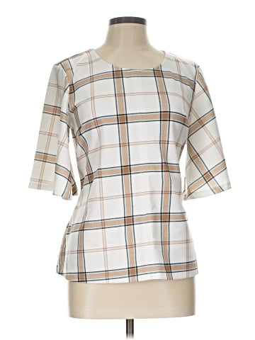 Ann Taylor Factory Short Sleeve Blouse (view 1)