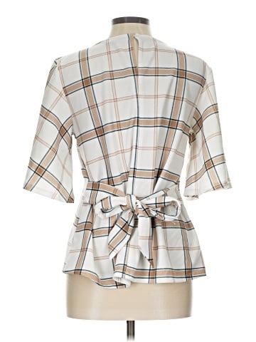 Ann Taylor Factory Short Sleeve Blouse (view 2)
