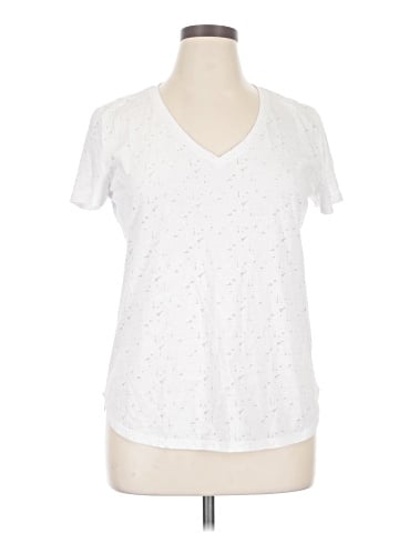 Ann Taylor Factory Short Sleeve T-Shirt (view 1)