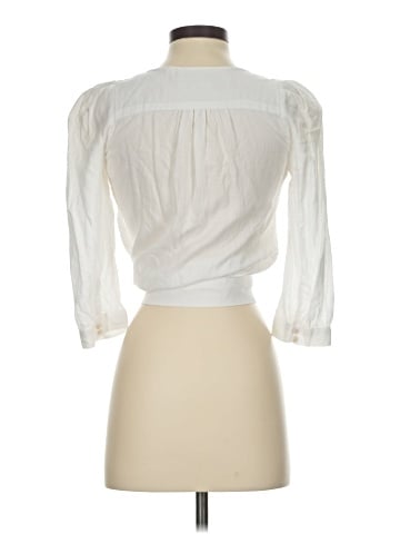 Madewell 3/4 Sleeve Blouse (view 2)