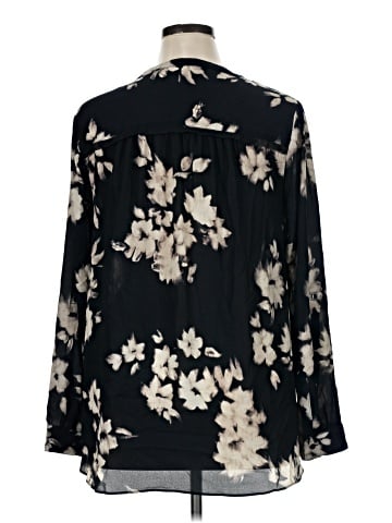 Simply Vera Vera Wang Long Sleeve Blouse (view 2)